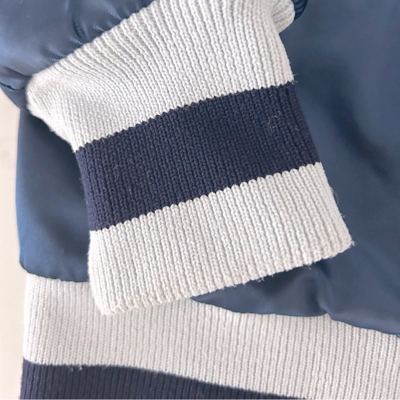 VINTAGE DeLONG SATIN FOX VARSITY JACKET - XS - Picture 5 of 10